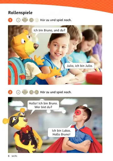 Bruno und ich 1 Schülerbuch mit Audios online - фото 4