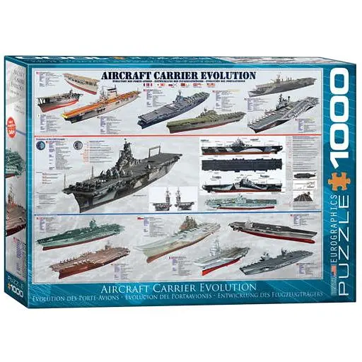 Пазл EuroGraphics История авианосцев 1000 эл. (6000-0129)
