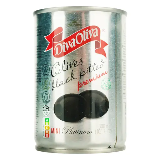 Маслини без кісточки Diva Oliva Mini 300 мл