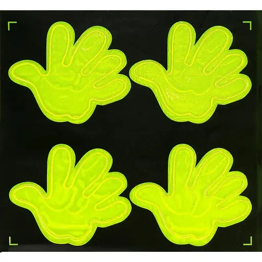 Наклейка світловідбивна "Рука" 130-CIT 4 штуки