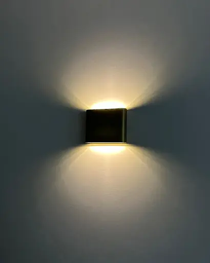 Вуличний світильник Nowodvorski 11365 Semi S Led 2x3W 3000K 300Lm IP54 Brass - фото 2