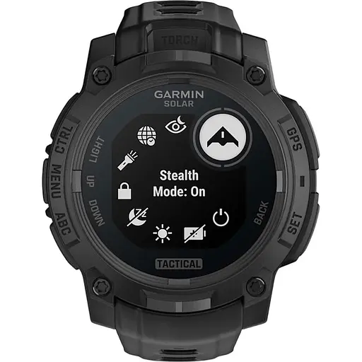 Смарт-часы Garmin Instinct 3 Solar 45mm Tactical Edition Black with Black Band (010-02934-50) [137249] - фото 9