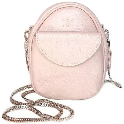 Міні-сумка Kroha пудровая - фото 1