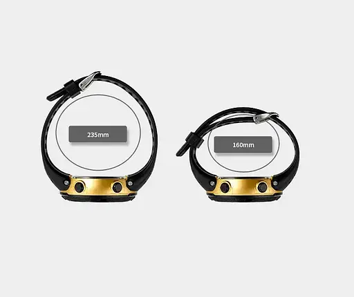 Спортивний наручний годинник Skmei 2070 (Чорний з золотим корпусом та білим циферблатом) - фото 6