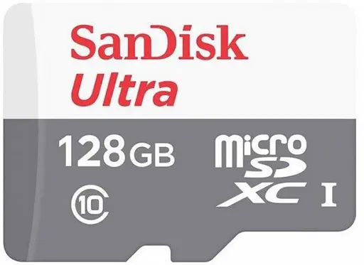 SanDisk Карта пам'яті microSD 128GB C10 UHS-I R100MB/s Ultra - фото 1
