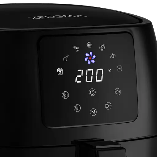 Аерогриль Аерофритюрниця Zeeegma Knapper PRO Black - фото 6