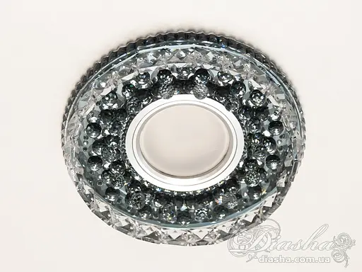 Кришталевий точковий світильник із вбудованою світлодіодною підсвітк - фото 2
