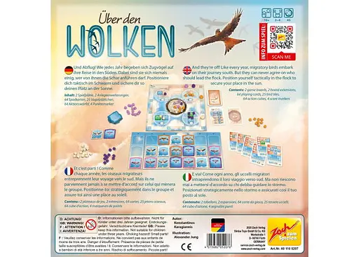 Настольная игра Zoch Над облаками (Uber den Wolken) (англ.) (601105207) - фото 2