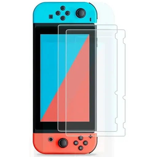 Защитное стекло CDK для Nintendo Switch Full Glue (010328) 2шт. clear