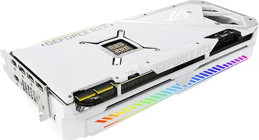 Видеокарта GeForce RTX 3090 24GB Asus ROG Strix OC White (ROG-STRIX-RTX3090-O24G-WHITE) Б/У - фото 4