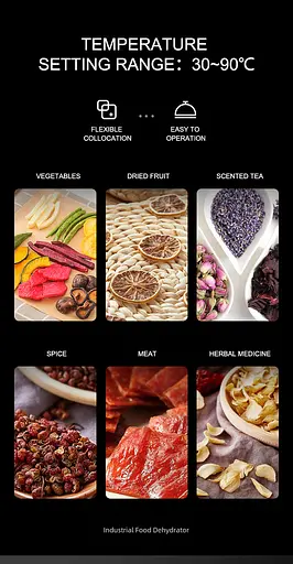 Дегідратор комерційний Tekhniko DH-80H-SS нержавіюча сталь (80 лотків) - фото 7