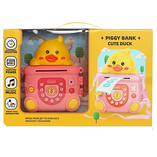 Сейф-скарбничка Курча дитячий термінал (В асортименті) - фото 2