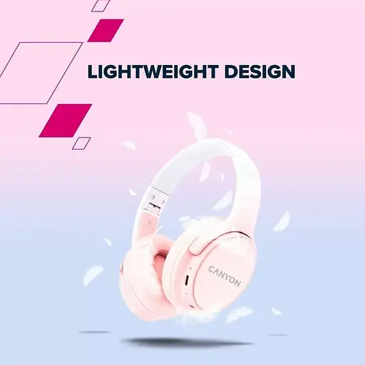 Наушники Canyon OnRiff 4 Pink (CNS-CBTHS4P) - фото 5