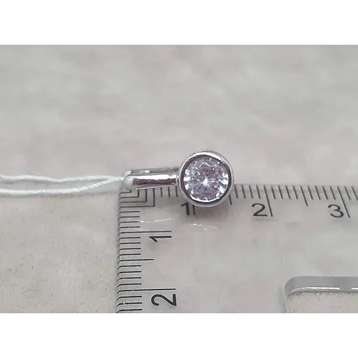 Серебряные серьги TOP Silver с фианитами. 9520156Б - фото 5