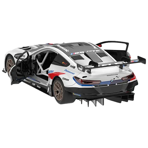 Машинка-конструктор Rastar BMW M8 GTE 1:18. Білий - фото 5