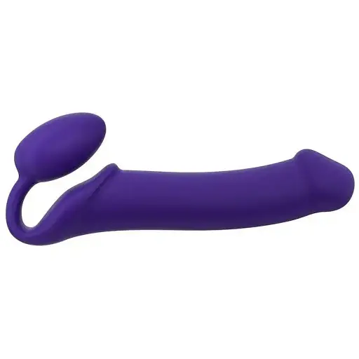 Безремневий страпон Strap-On-Me Violet XL повністю регульований діаметр 4.5 см