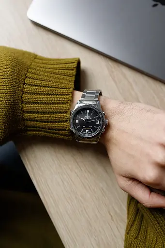 Наручний годинник чоловічий Weide Standart Silver Сріблястий (991) - фото 4