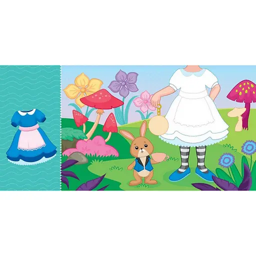 Детская книга с наклейками Одень куклу «Крошка София на маскараде» 615009 - фото 3