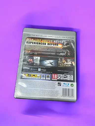 Локализованный диск на PlayStation 3 Call of Duty: World at War - фото 2