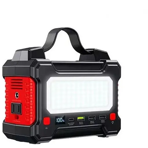 Портативная электростанция Remax Tank Series 150W Power Station RPP-325 36000 mAh 3USB/Type-C/DC/AC black - фото 2