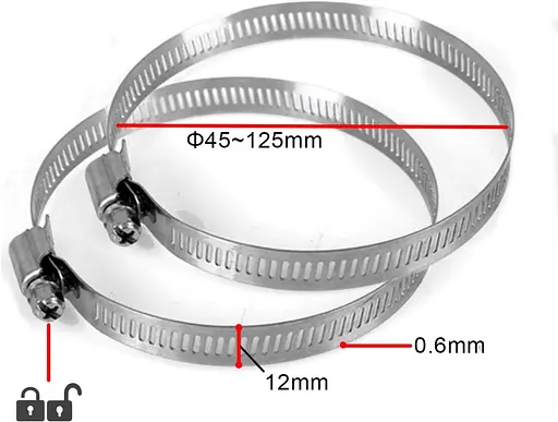 WiTi Универсальный вертикальный крепеж на столб для камеры видеонаблюдения - фото 3