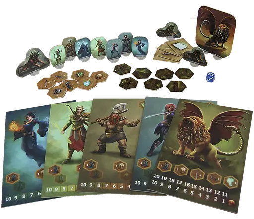 Настольная игра Bombat Game Лес: легенда о Мантикоре 800057 военные игры - фото 3