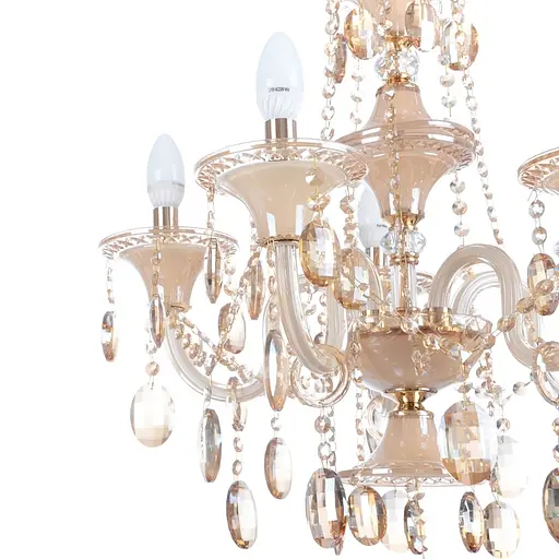 Люстра подвесная Brille хрустальная E14 40W G (BCL-379S/5) - фото 3