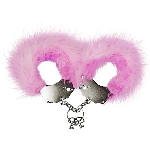 Наручники металеві Adrien Lastic Handcuffs Pink