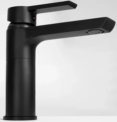 Змішувач для умивальника Rea Argus низький black REA-B6210 Чорний матовий - фото 6