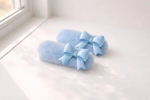 Набір м'яких шпильок із бантиками 20 шт. - фото 4