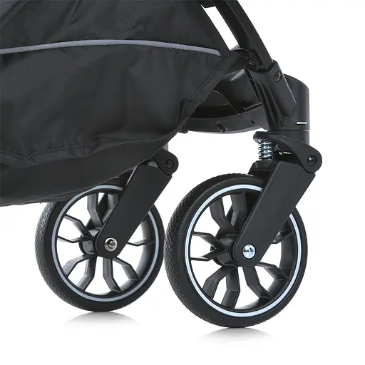 Детская прогулочная коляска-книга Bambi M 5727-1 Flash Silver Gray - фото 7
