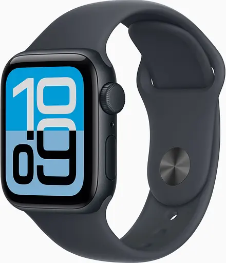 Смарт-годинник Apple Watch SE 3 GPS 40mm Midnight Alu. Case w. Midnight S. Band - M/L (MEHC4) - фото 2
