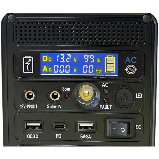 Портативная Зарядная станция Yachu 12.8V/150000мАг 600W Инвертор 600 ВТ - фото 1