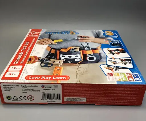 Игровой набор Hape Юный изобретатель Junior Inventor E3035 Пояс с инструментами - фото 7