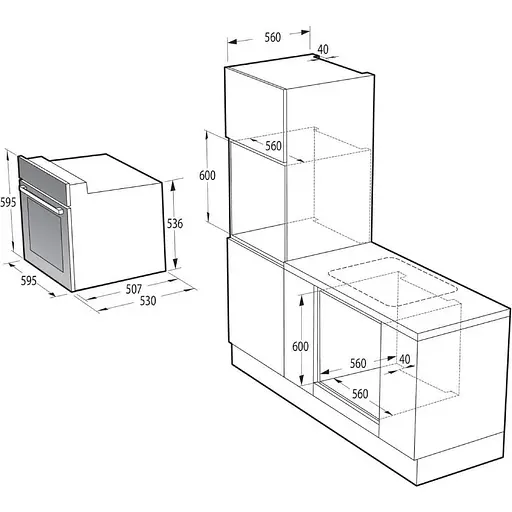 Духова шафа Gorenje BO6635E01B - фото 10