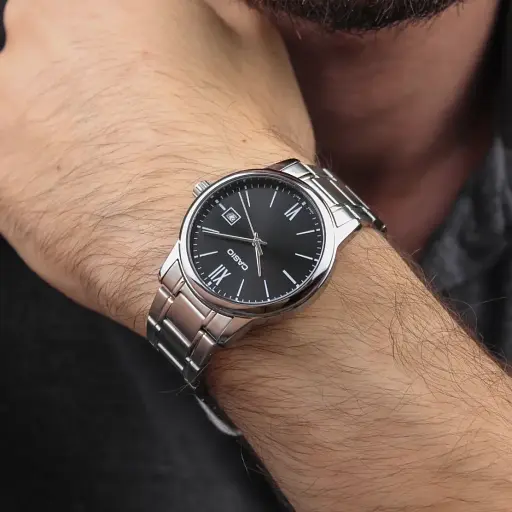 Годинник чоловічий Casio MTP-V002D-1B3 (модуль №2784) - фото 4