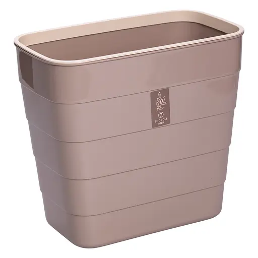 Корзина для мусора Yiwu подвесная кофейная HP-45-18CR - фото 4