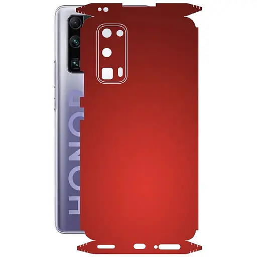 Защитная пленка StatusSKIN для Honor 30 Pro Plus Корпус Винил красная матовая