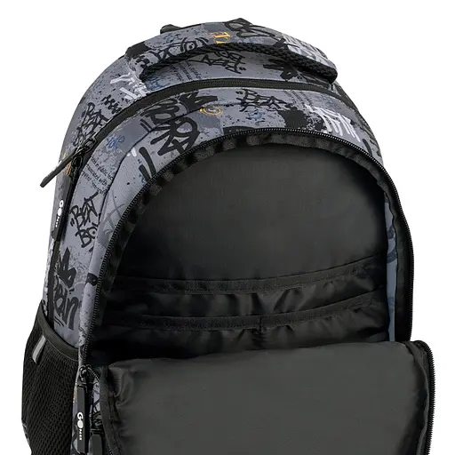 Рюкзак GoPack Education 175M-5 Free Style Сіро-чорний (GO26-175M-5) - фото 11