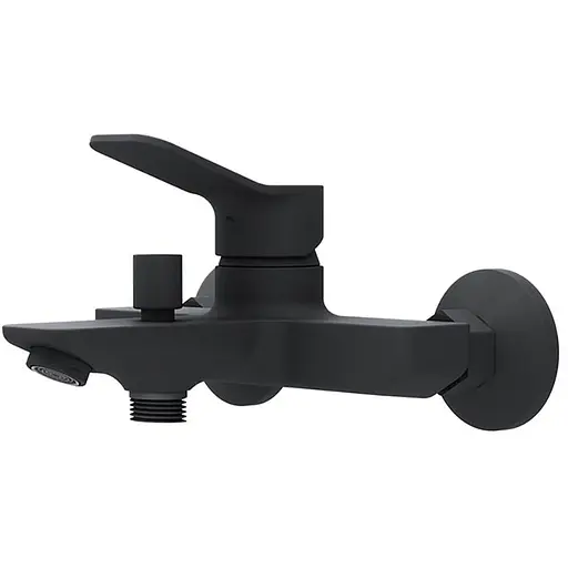 Змішувач для ванни та душу AM.PM X-Joy чорний (F85A10022) - фото 1