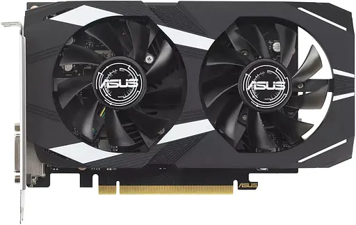 Видеокарта ASUS RTX 3050 6GB DUAL OC (DUAL-RTX3050-O6G) (GDDR6, 96 bit, PCI-E v4.0 x8) Б/у - фото 1