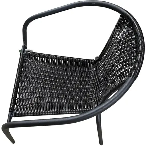 Садовое кресло Chomik Bistro Plus черный - фото 4