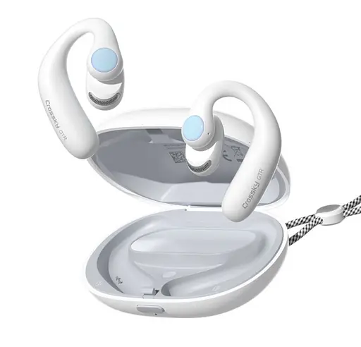 Навушники QCY бездротова стереогарнітура Bluetooth в кейсі T15 білі - фото 4