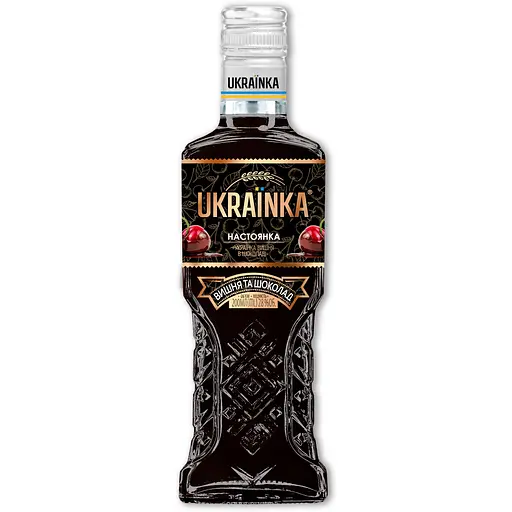 Настойка Ukrainka Вишня и Шоколад 28% 0.2 л