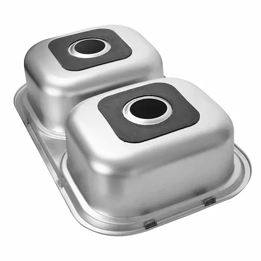 Кухонная мойка из нержавеющей стали закругленная Platinum декор 7848D (0,8/180 мм), Decor - фото 5