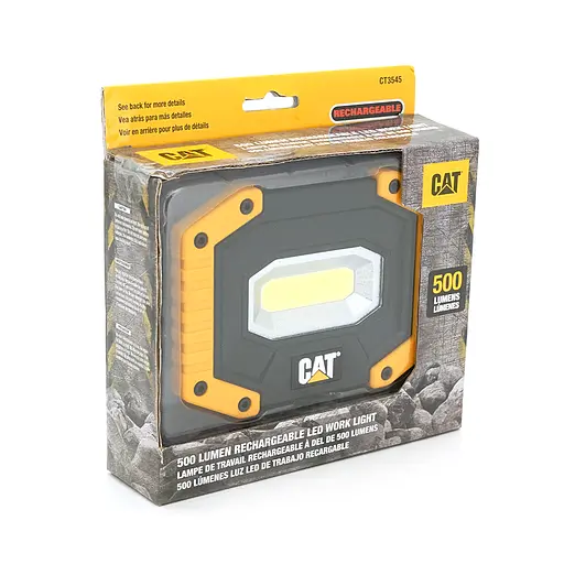 Фонарь-прожектор CAT CT3545, 500LM, 4 режима, питание от 4*АА, Blister - фото 2