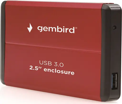 Кишеня зовнішня Gembird EE2-U3S-2-R 2.5" USB 3.0 red - фото 1