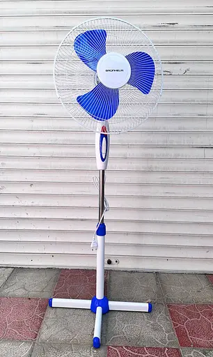 Поворотный напольный вентилятор от сети Grunhelm GFS-1619  Ø40 см 3 режима 35Вт - фото 5