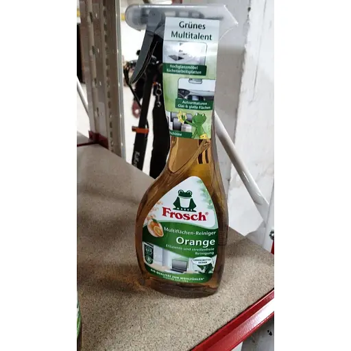 Универсальный очиститель для гладких поверхностей Frosch Апельсин 500 мл - фото 2
