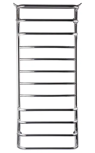 Водяна рушникосушка Unio Zp W 1200-500-12 Зета з полицею, Хром - фото 1